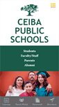 Mobile Screenshot of ceibaschools.org